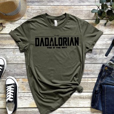 Dadalorian Shirt, Dad Shirt, Husband Gift, Father'S Day Gift, Gift For Him, Gift For Father, Valentine Gift Dad, Dad Gift, Christmas Gift