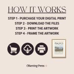 Mom Daily Affirmations Printable Wall Art Affirmation Poster Mothers Day Gift Positive Quotes Instant Gift for Moms