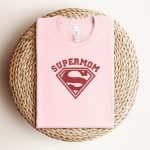 Embroidery Super Mom Mothers Day Shirt,Super Mama Embroidery Sweatshirt,Mothers Day Embroidery Shirt,Embroidery Mother Gift
