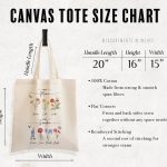 First Mom Now Grandma Tote Bag, Gift For Grandma, Mothers Day Gift, Nana Gift, Personalized Floral Tote Mom Gift, Gift for Nana