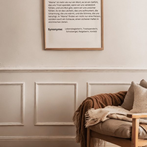 Mama Poster, Definition Mama, Gift, Poster for the Living Room