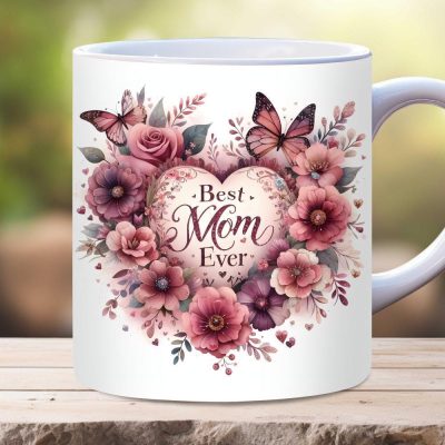 The Best Mom Ever Mug, 11oz, 15oz, Mothers Day Mug, Birthday Mom Mug Gift, Mama, Mom Quote Mug