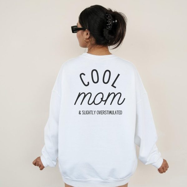 custom mom sweatshirt fun mom gift new mom sweater for mothers day gift oversized fit crewneck hoodie womens crewneck mom hoodie funny gift