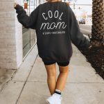 custom mom sweatshirt fun mom gift new mom sweater for mothers day gift oversized fit crewneck hoodie womens crewneck mom hoodie funny gift