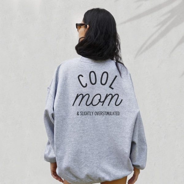 custom mom sweatshirt fun mom gift new mom sweater for mothers day gift oversized fit crewneck hoodie womens crewneck mom hoodie funny gift