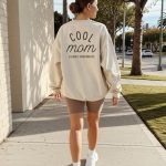 custom mom sweatshirt fun mom gift new mom sweater for mothers day gift oversized fit crewneck hoodie womens crewneck mom hoodie funny gift