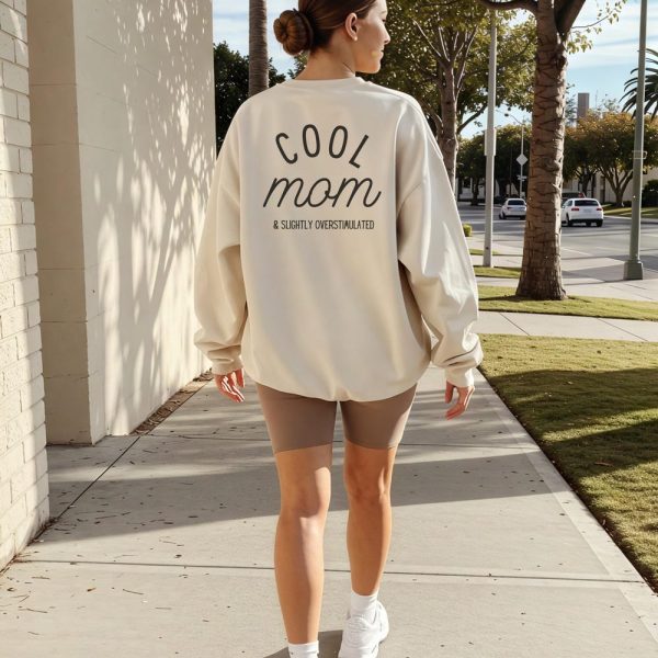 custom mom sweatshirt fun mom gift new mom sweater for mothers day gift oversized fit crewneck hoodie womens crewneck mom hoodie funny gift