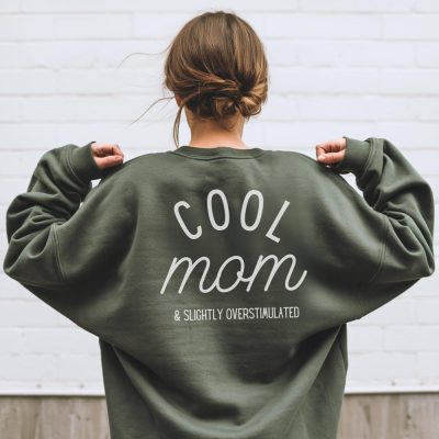 custom mom sweatshirt fun mom gift new mom sweater for mothers day gift oversized fit crewneck hoodie womens crewneck mom hoodie funny gift