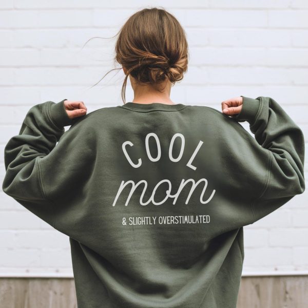 custom mom sweatshirt fun mom gift new mom sweater for mothers day gift oversized fit crewneck hoodie womens crewneck mom hoodie funny gift