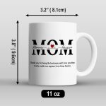 Personalized Mom Mug, Gift for Mom, Mothers Day Mug, I love you Mom, Family Personalized Custom Coffee Mug, Gift for Mom, Mothers Day Gift