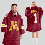 #1 Minnesota Football Unisex Blanket Hoodie