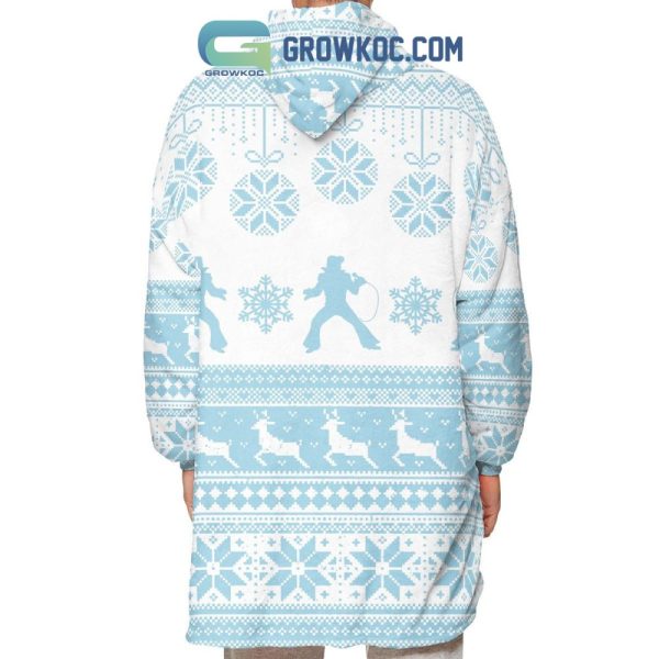 I'Ll Have A Blue Christmas Without You Oodie Blanket Hoodie