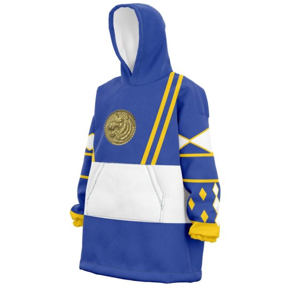 Blue Ranger Ninjetti Rangers Hooded Blanket Hoodie