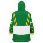 Green Ranger Ninjetti Rangers Hooded Blanket Hoodie