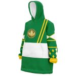 Green Ranger Ninjetti Rangers Hooded Blanket Hoodie