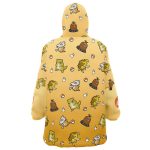 Ground Type Pattern Pokemon Hooded Blanket Hoodie