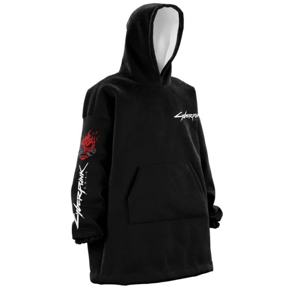 Johnny Silverhand Jacket Cyberpunk 2077 Hooded Blanket Hoodie