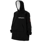 Johnny Silverhand Jacket Cyberpunk 2077 Hooded Blanket Hoodie