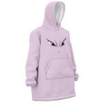Mewtwo Pokemon Hooded Blanket Hoodie
