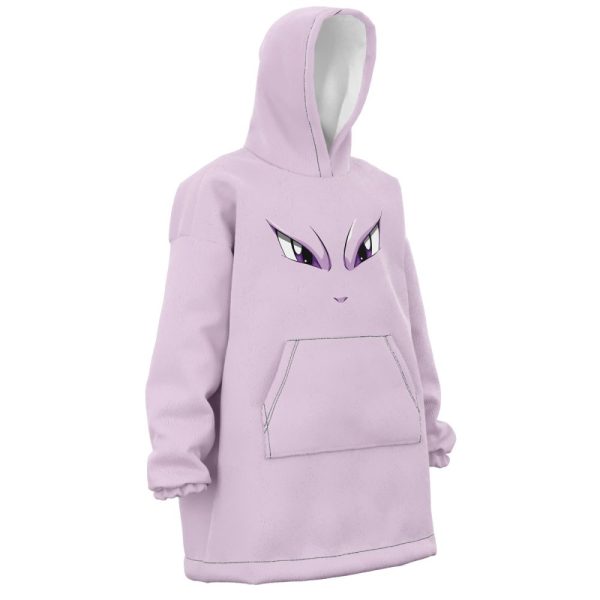 Mewtwo Pokemon Hooded Blanket Hoodie