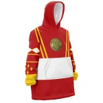 Red Ranger Ninjetti Rangers Hooded Blanket Hoodie