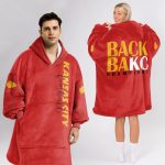 #3 Peat Kansas City Football Unisex Blanket Hoodie