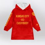 #3 Peat Kansas City Football Unisex Blanket Hoodie