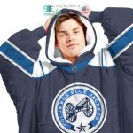 Best Personalized Columbus Blue Jackets Hooded Blanet Hoodie