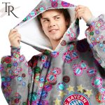 Personalized Fc Bayern Munich Oodie, Flanket, Blanket Hoodie, Snuggie
