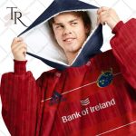 Personalized Irfu Munster Rugby 2023 Home Jersey Style Oodie, Flanket, Blanket Hoodie, Snuggie