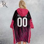 Personalized Netball Au Adelaide Thunderbirds Oodie, Flanket, Blanket Hoodie, Snuggie
