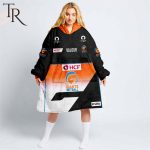 Personalized Netball Au Giants Netball Oodie, Flanket, Blanket Hoodie, Snuggie