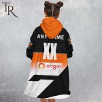 Personalized Netball Au Giants Netball Oodie, Flanket, Blanket Hoodie, Snuggie