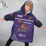 Personalized Netball Au Queensland Firebirds Oodie, Flanket, Blanket Hoodie, Snuggie