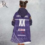 Personalized Netball Au Queensland Firebirds Oodie, Flanket, Blanket Hoodie, Snuggie