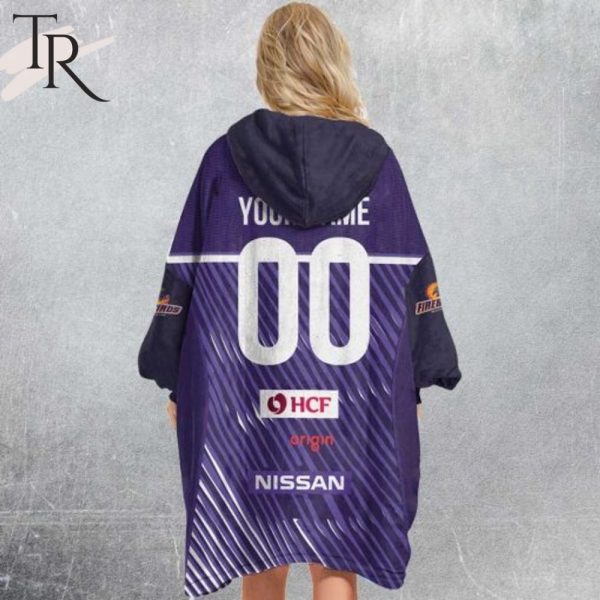 Personalized Netball Au Queensland Firebirds Oodie, Flanket, Blanket Hoodie, Snuggie