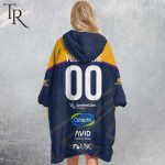 Personalized Netball Au Sunshine Coast Lightning Oodie, Flanket, Blanket Hoodie, Snuggie