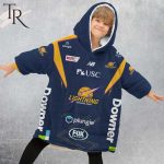 Personalized Netball Au Sunshine Coast Lightning Oodie, Flanket, Blanket Hoodie, Snuggie