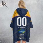 Personalized Netball Au Sunshine Coast Lightning Oodie, Flanket, Blanket Hoodie, Snuggie