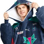 Best Personalized Netball Melbourne Vixens Dark Blue Hooded Blanet Hoodie