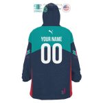 Best Personalized Netball Melbourne Vixens Dark Blue Hooded Blanet Hoodie