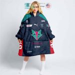 Best Personalized Netball Melbourne Vixens Dark Blue Hooded Blanet Hoodie