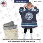 Best Custom Nhl Columbus Blue Jackets Blanket Hoodie