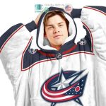 Best Personalized Columbus Blue White Blue Jacket Hooded Blanet Hoodie