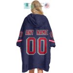 Best Personalized New York Rangers Blue Hooded Blanet Hoodie