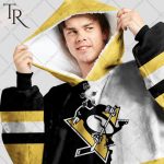 Personalized Nhl Pittsburgh Penguins Mix Jersey Blanket Hoodie