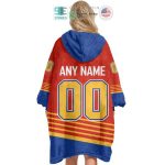 Best Personalized St. Louis Blues Logo Red Hooded Blanet Hoodie
