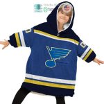 Best Personalized St. Louis Blues Logo Hooded Blanet Hoodie