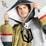 Personalized Nhl Vegas Golden Knights Mix Jersey Blanket Hoodie