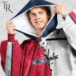 Personalized Nhl Washington Capitals Mix Jersey Blanket Hoodie